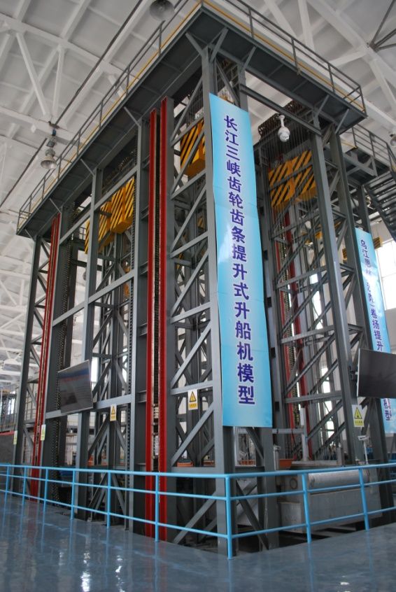 三峽升船機模型 宋天浩攝